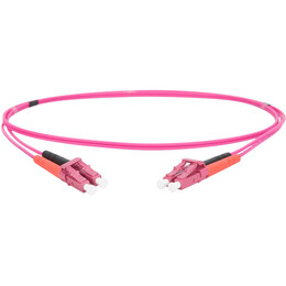 Оптический патч-корд Digitus LC/UPC-LC/UPC, 50/125, MM, OM4, duplex, 1 м (DK-2533-01-4)