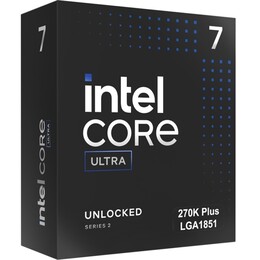 Процессор Intel Core Ultra 7 270K Plus 3.2GHz (36MB, Arrow Lake, 125W, S1851) Box (BX80768270K)