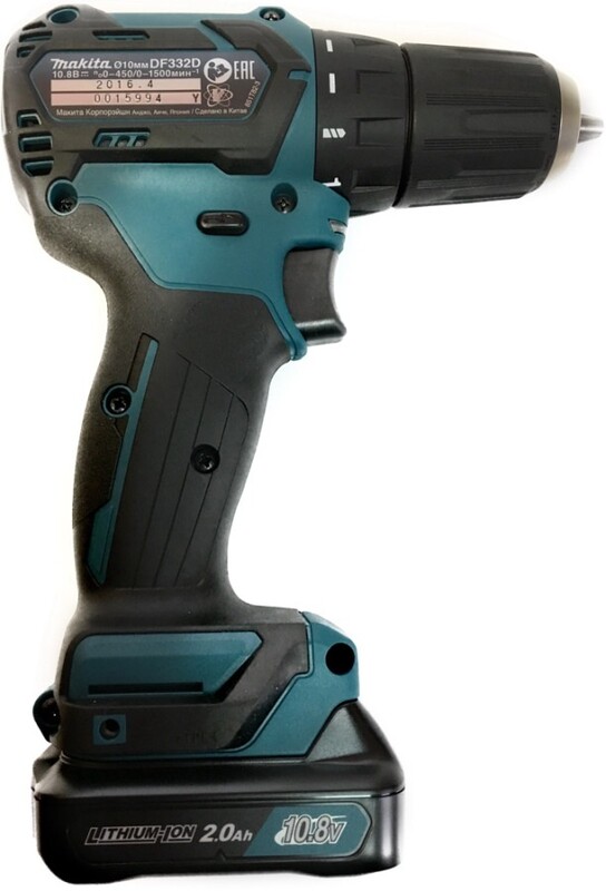 Дриль-шурупокрут Makita DF332DWYE