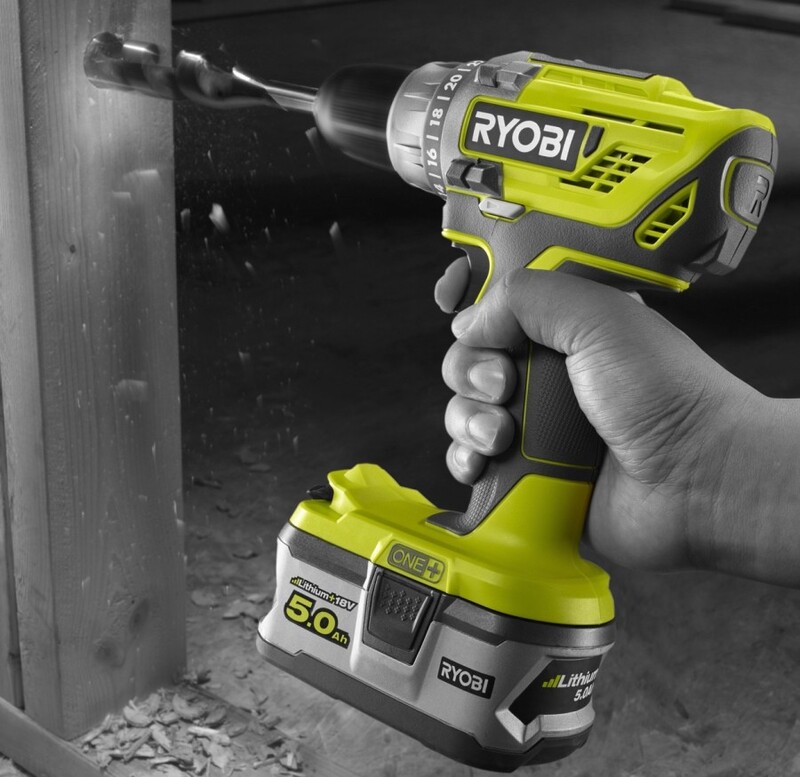 Дрель-шуруповерт Ryobi R18DD3-0 (5133002889)