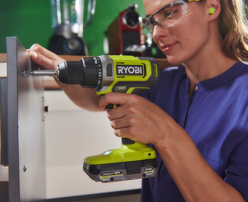 Дрель-шуруповерт Ryobi RDD18-2C415S (5133005612)