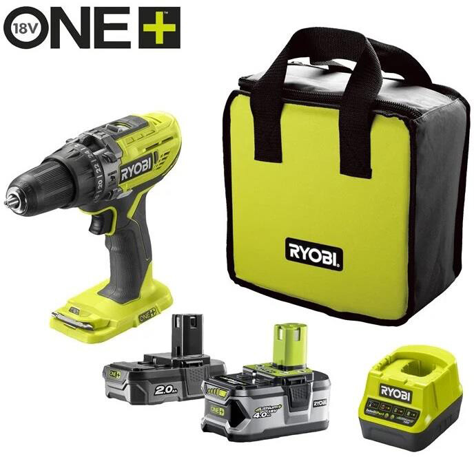 Дрель-шуруповерт Ryobi R18PD3-242S (5133003820)