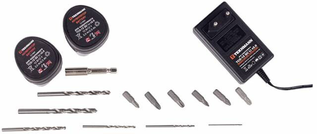 Дрель-шуруповерт Tekhmann TCD-12 QC Li v2.0 DFR (851875)