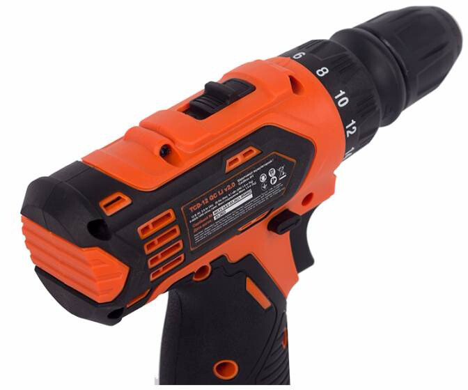 Дрель-шуруповерт Tekhmann TCD-12 QC Li v2.0 DFR (851875)