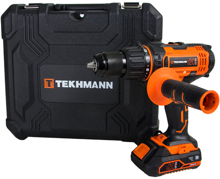 Дрель-шуруповерт Tekhmann TCD-60/i20 kit (848394)