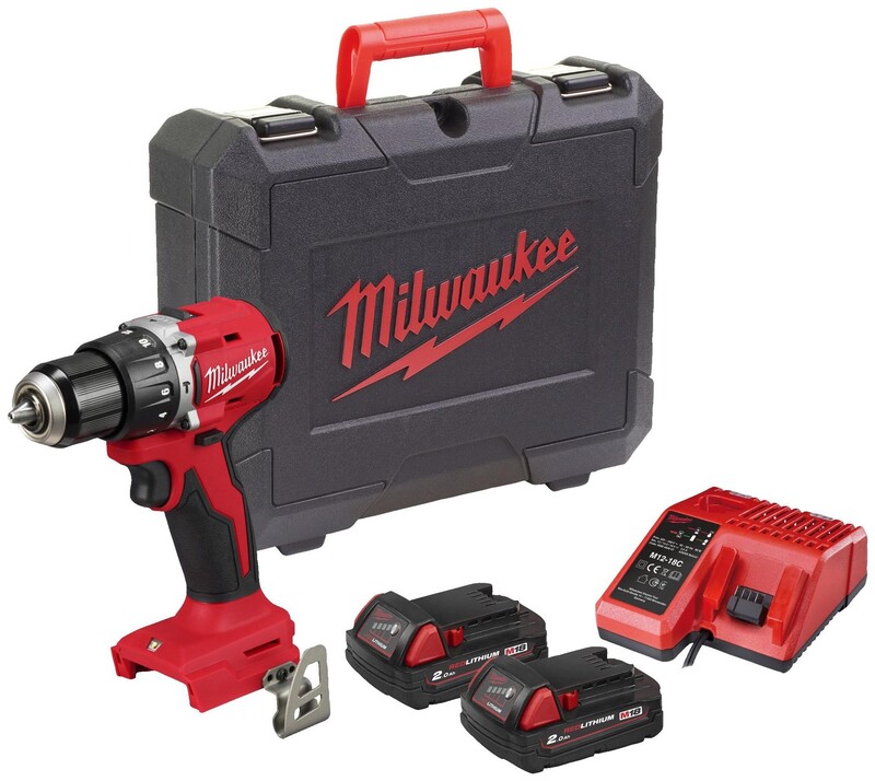 Дрель-шуруповерт Milwaukee M18 BLPDRC-202C (4933492822)