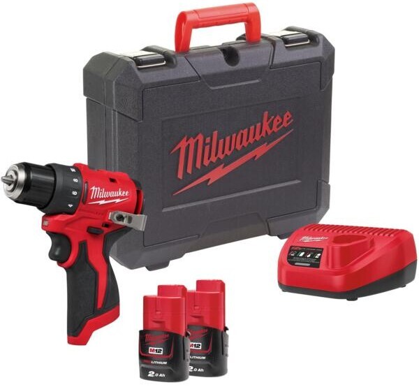 Дрель-шуруповерт Milwaukee M12 BLDDRC-202C (4933499686)