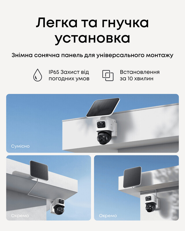Комплект відеоспостереження Eufy S4 - 2-Cam Kit + HomeBase 3 Black/White (E81723W1)