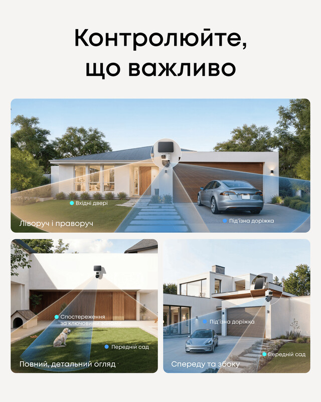 Комплект відеоспостереження Eufy S4 - 2-Cam Kit + HomeBase 3 Black/White (E81723W1)