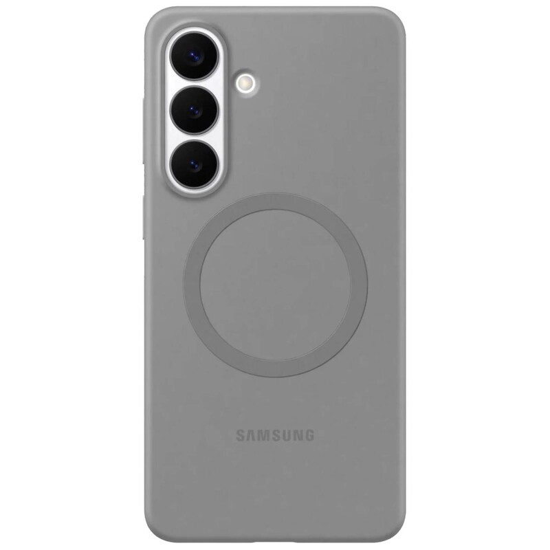 Чeхол-накладка Samsung Silicone Magnet для Samsung Galaxy S26 Plus SM-S947 Grey (EF-ES947CJEGWW)