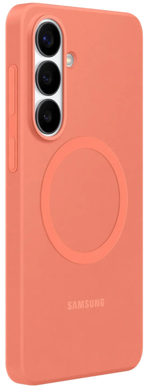 Чeхол-накладка Samsung Silicone Magnet для Samsung Galaxy S26 Plus SM-S947 Coral Red (EF-ES947COEGWW)