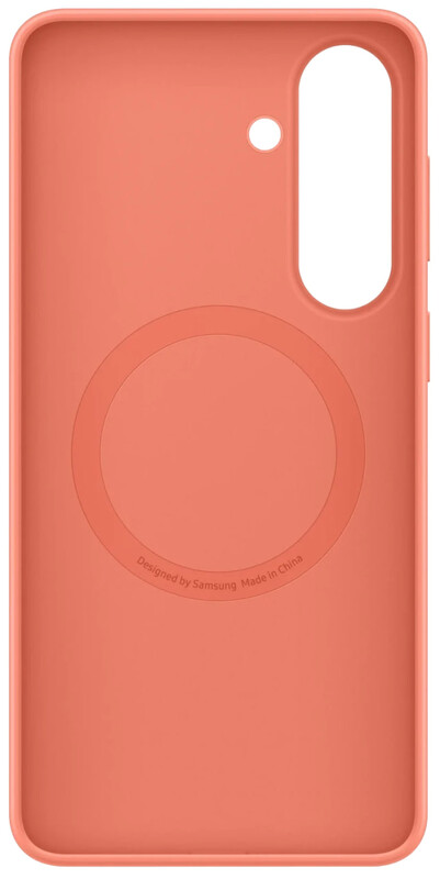 Чeхол-накладка Samsung Silicone Magnet для Samsung Galaxy S26 Plus SM-S947 Coral Red (EF-ES947COEGWW)