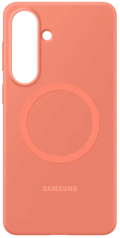 Чeхол-накладка Samsung Silicone Magnet для Samsung Galaxy S26 Plus SM-S947 Coral Red (EF-ES947COEGWW)