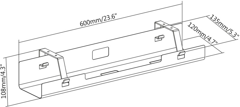 Органайзер для кабеля Digitus DA-90450