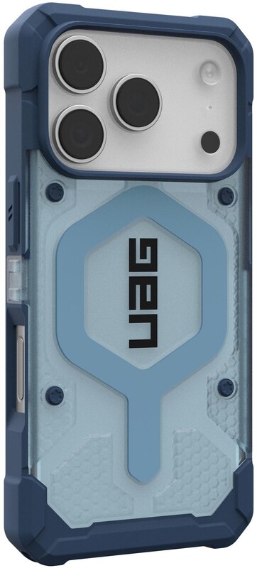 Чохол-накладка UAG Pathfinder Clear MagSafe Bundle для Apple iPhone 17 Pro Blues Lanyard (1145511BV03)