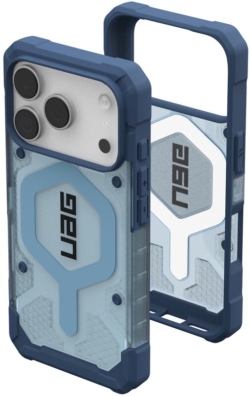 Чохол-накладка UAG Pathfinder Clear MagSafe Bundle для Apple iPhone 17 Pro Blues Lanyard (1145511BV03)