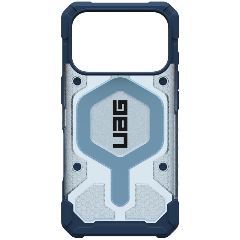 Чохол-накладка UAG Pathfinder Clear MagSafe Bundle для Apple iPhone 17 Pro Blues Lanyard (1145511BV03)