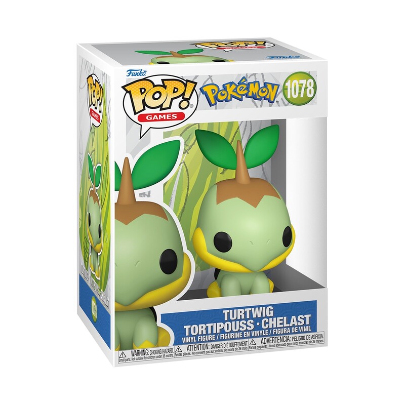 Колекційна фігурка Funko POP Games: Pokemon - Turtwig (889698863643)