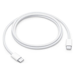 Кабель Apple Woven Charge USB Type-C - USB Type-C (M/M), 1 м, White (MW493ZM/A)
