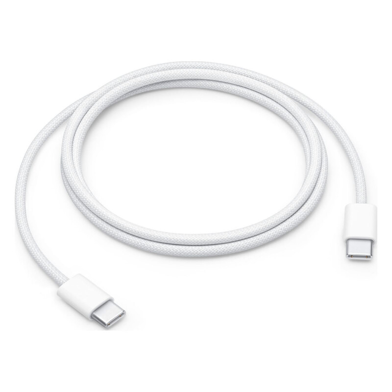 Кабель Apple Woven Charge USB Type-C - USB Type-C (M/M), 1 м, White (MW493ZM/A)