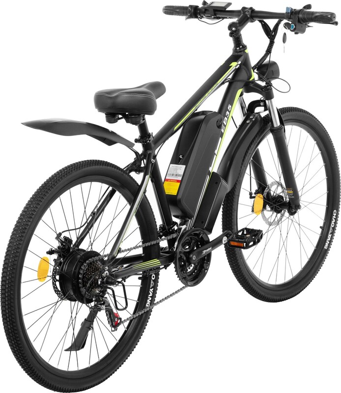 Електровелосипед 2E EB35 Green-Black