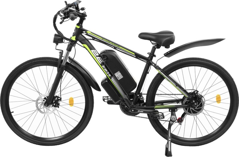Електровелосипед 2E EB35 Green-Black