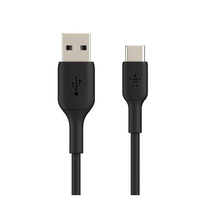 Кабель Belkin USB-A - USB-C (M/M), 0.15 м, Black (CAB001BT0MBK)