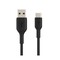 Фото - Кабель Belkin USB-A - USB-C (M/M), 0.15 м, Black (CAB001BT0MBK) | click.ua