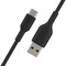 Фото - Кабель Belkin USB-A - USB-C (M/M), 0.15 м, Black (CAB001BT0MBK) | click.ua