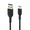 Фото - Кабель Belkin USB-A - USB-C (M/M), 0.15 м, Black (CAB001BT0MBK) | click.ua