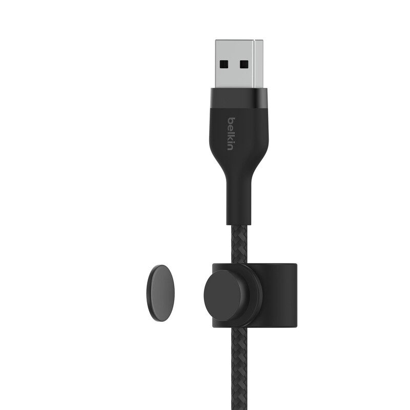 Кабель Belkin USB-A - Lightning (M/M), 1 м, Black (CAA010BT1MBK)
