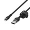 Фото - Кабель Belkin USB-A - Lightning (M/M), 1 м, Black (CAA010BT1MBK) | click.ua