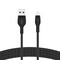 Фото - Кабель Belkin USB-A - Lightning (M/M), 1 м, Black (CAA010BT1MBK) | click.ua