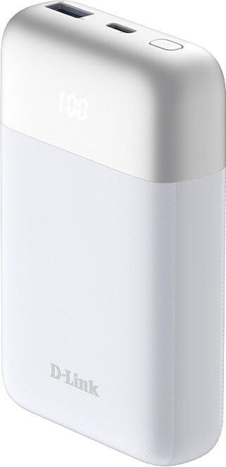 Универсальная мобильная батарея D-Link DPP-101 10000mAh 18W White (DPP-101)