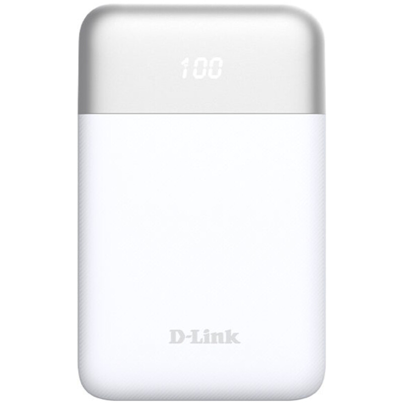 Универсальная мобильная батарея D-Link DPP-101 10000mAh 18W White (DPP-101)