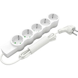 Подовжувач блоковий (PP) Electrum 5 розеток 5 м із заземленням (C-ES-1543)