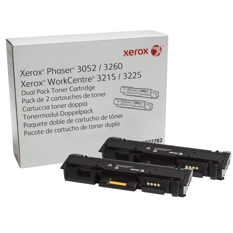 Тонер-картридж Xerox (106R02782) Phaser P3052/3260/WC3215/3225 Dual Pack