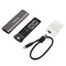Фото - Внешний карман Maxxter M.2 NVMe PCIe, USB 3.1 Type-C Gen2, Metal, Black (EHDE-2280S-02) | click.ua