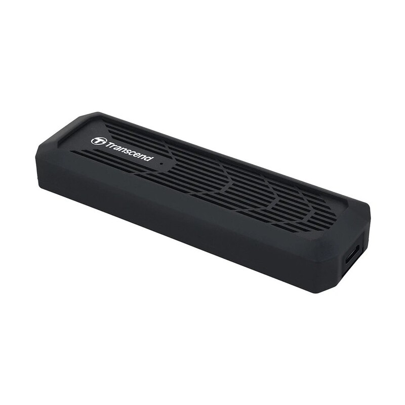 Внешний карман Transcend для SSD M.2 PCIe/SATA USB 3.2 Type-C Black (TS-CM10G)