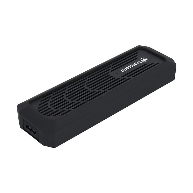 Внешний карман Transcend для SSD M.2 PCIe/SATA USB 3.2 Type-C Black (TS-CM10G)
