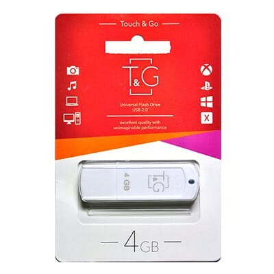 Флеш-накопитель USB 4GB T&G 011 Classic Series White (TG011-4GBWH)