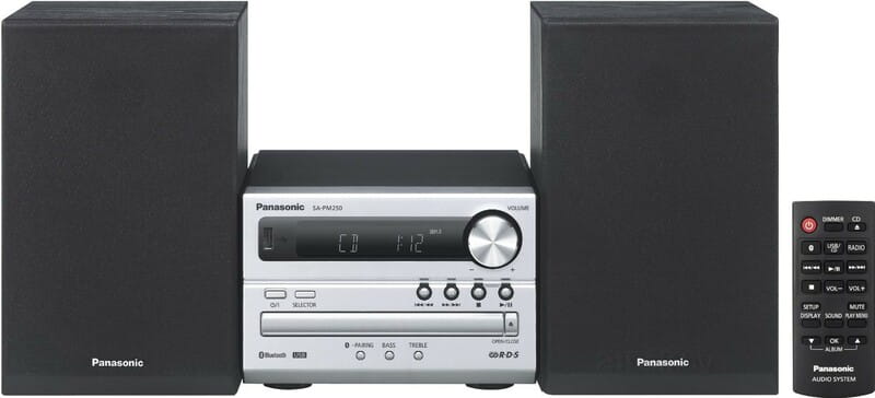 Музыкальный центр Panasonic SC-PM250EE-S UAH