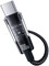 Фото - Кабель Baseus Gem Fast-Charging USB Type-C - USB Type-C (M/M), 100W, 1 м Black | click.ua