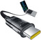 Фото - Кабель Baseus Gem Fast-Charging USB Type-C - USB Type-C (M/M), 100W, 1 м Black | click.ua
