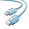 Фото - Кабель Essager Breeze USB Type-C - USB Type-C (M/M), 100W, 1 м Blue (EXCTT1-WL03-P) | click.ua
