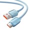 Фото - Кабель Essager Breeze USB - USB Type-C (M/M), 100W, 1 м Blue (EXC7A-WL03-P) | click.ua
