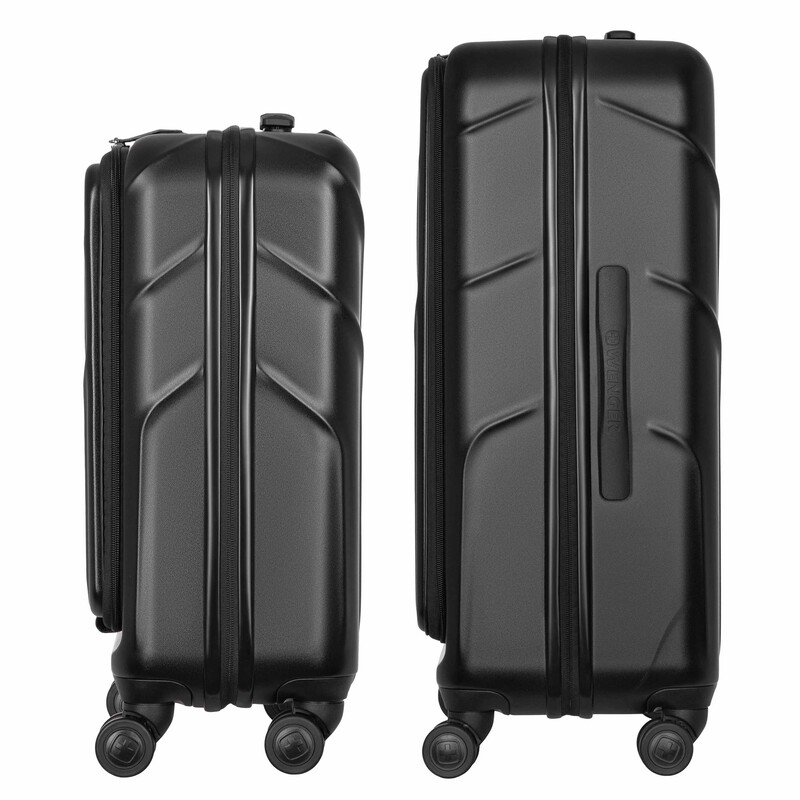Набір валіз Wenger Amplix Hardside 2 в 1 (S+M) Black (653332)