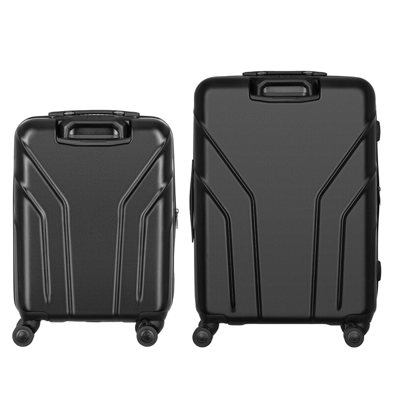 Набір валіз Wenger Amplix Hardside 2 в 1 (S+M) Black (653332)