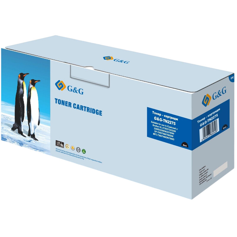 Картридж G&G (G&G-TN2275) Brother HL-2240/2250, DCP-7060, MFC-7860 (TN2275)