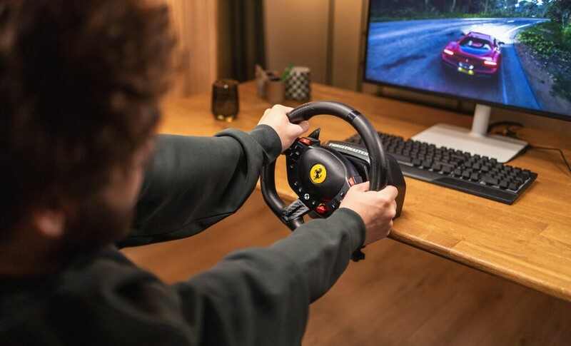 Руль и педали ThrustMaster T98 Ferrari 296 GTS (4460297)